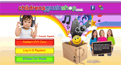 Desktop Screenshot of childrensmusicshop.com